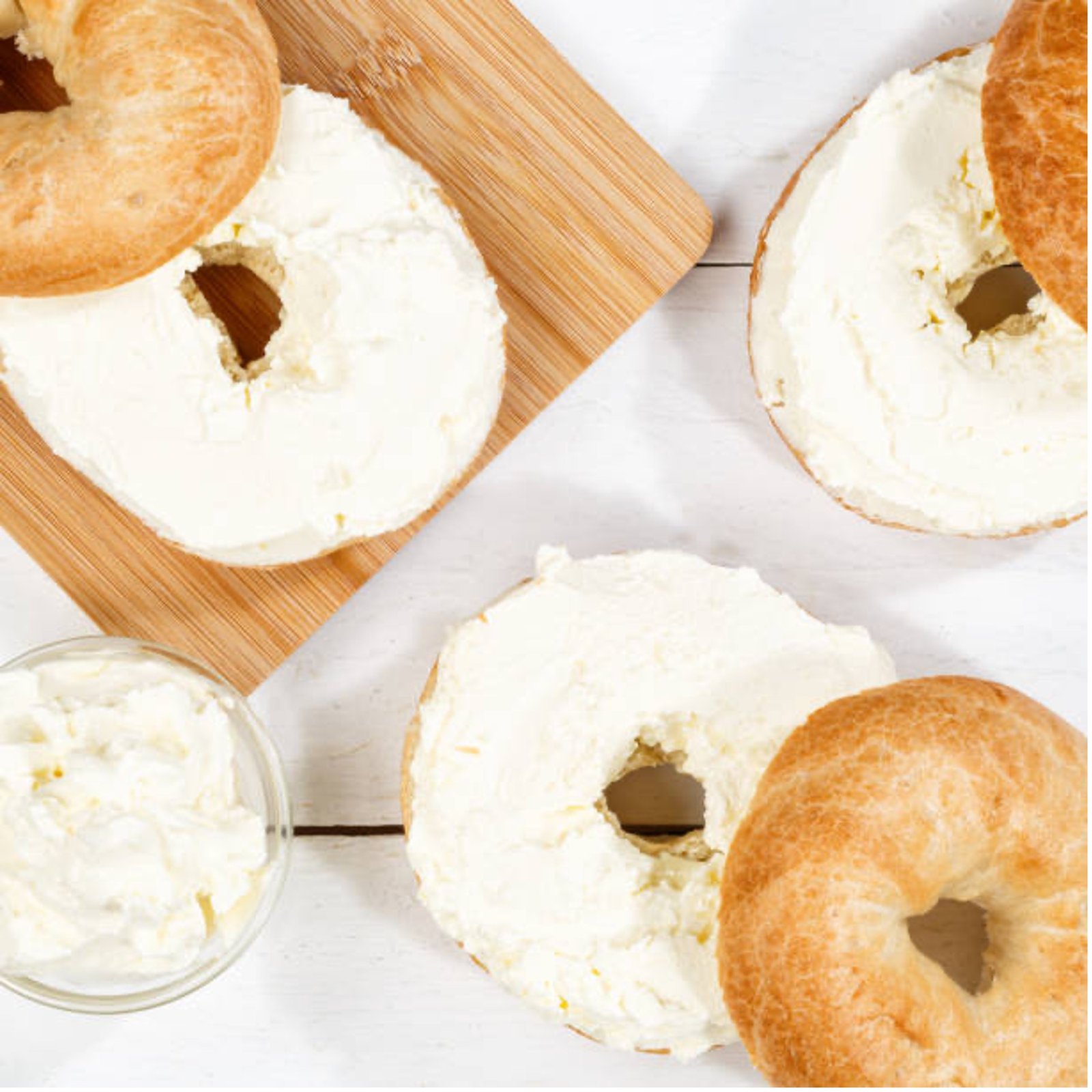 Cream cheese styled as a modern, indulgent dessert moment